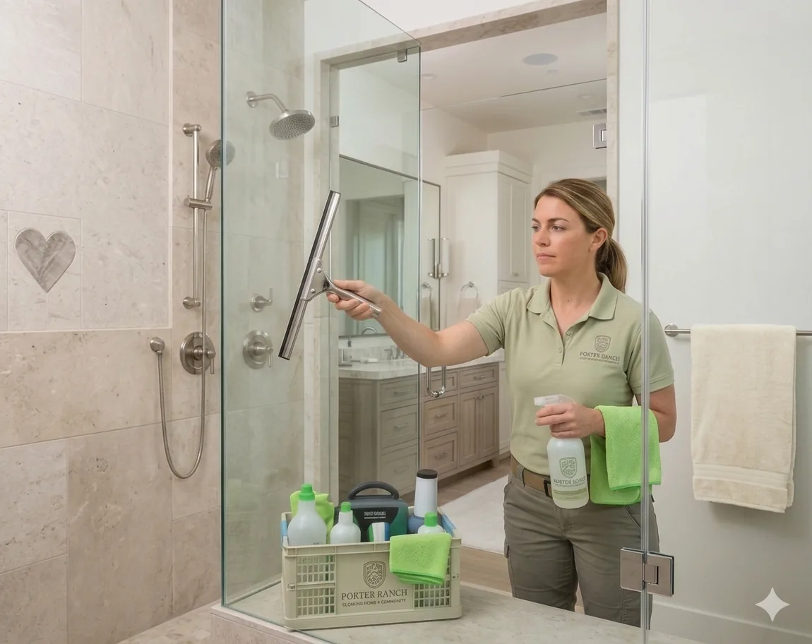 Bathroom deep cleaning service Porter Ranch CA